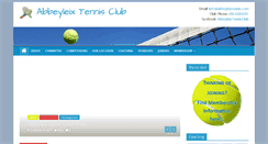 Desktop Screenshot of abbeyleixtennis.com